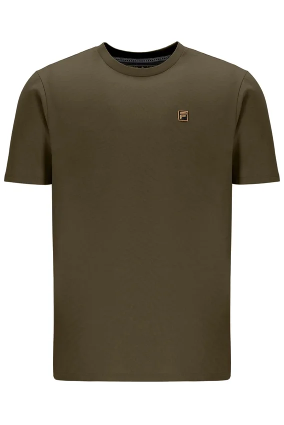 Mörk olivgrön Yaxley 3 Premium-T-shirt