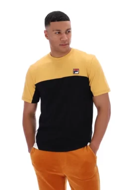 Oak Buff Tiebreaker T-shirt med färgblock