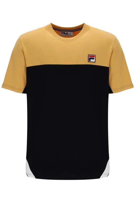 Oak Buff Tiebreaker T-shirt med färgblock