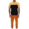 Oak Buff Tiebreaker T-shirt med färgblock