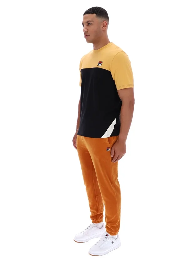 Oak Buff Tiebreaker T-shirt med färgblock