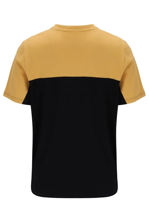 Oak Buff Tiebreaker T-shirt med färgblock