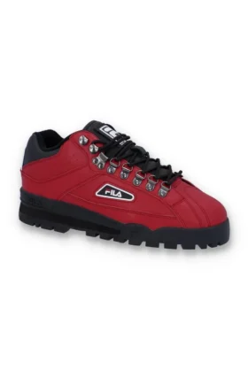 Pompein Red Trailblazer Sneakers