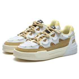 Salto Low-Top Vit/Brun