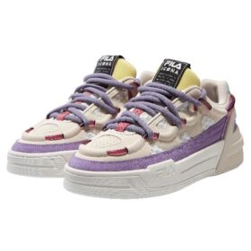 Salto Low-Top Vit/Lila