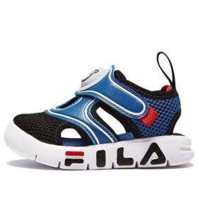 Sportiga sandaler "Blue Black White"