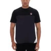 Svart Tiebreaker Colour Block-T-shirt