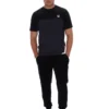 Svart Tiebreaker Colour Block-T-shirt