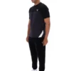 Svart Tiebreaker Colour Block-T-shirt