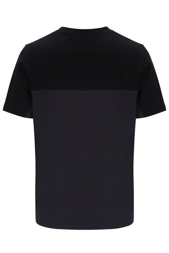 Svart Tiebreaker Colour Block-T-shirt