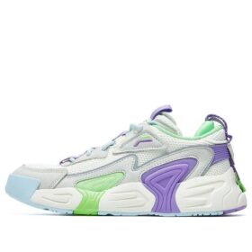 Swarm låga swirl-sneakers Lila/vit/grå
