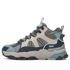 Trek 1s höga sneakers ”Gråblå”