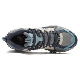 Trek 1s höga sneakers ”Gråblå”