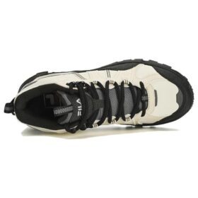 Trek 1s höga sneakers ”Vit Svart”